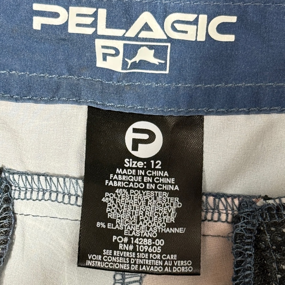 Pelagic Women's Moana American Flag Fishing Shorts - Picture 8 of 9